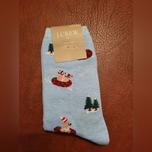 J.Crew Dogs Sledding Trouser Socks, New With Tags!